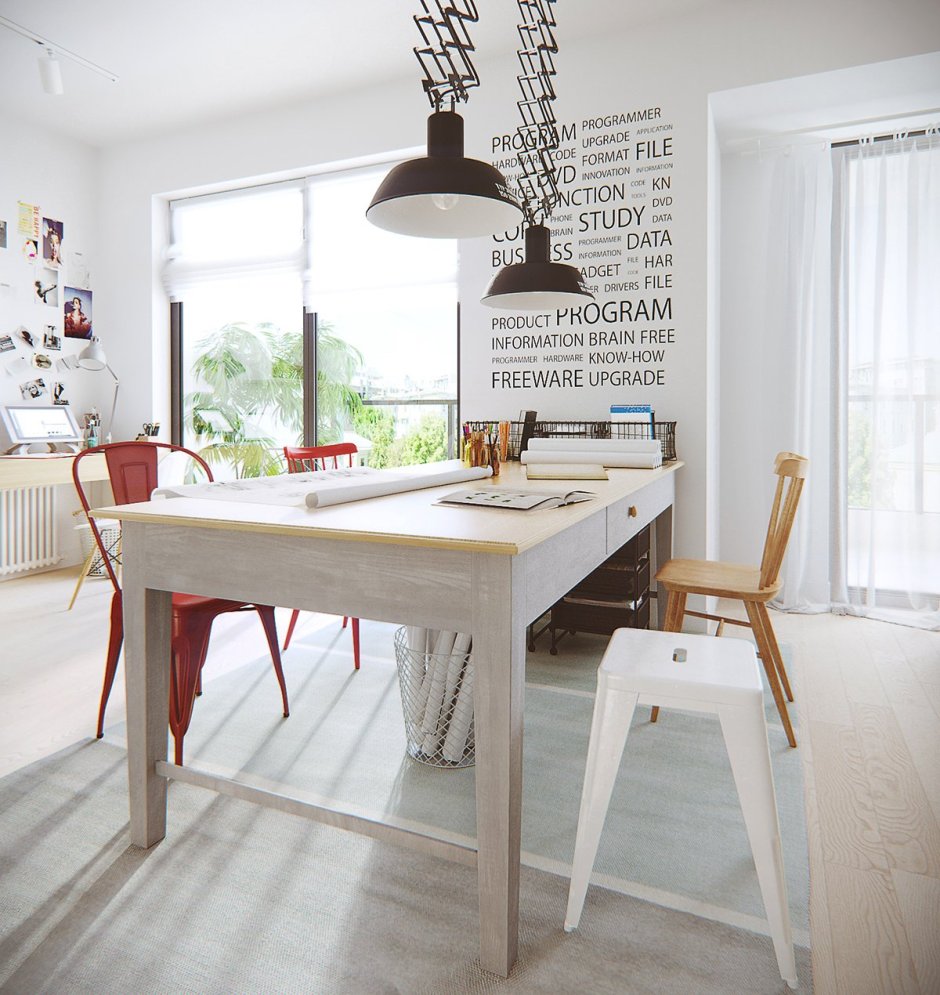 Стол Сканди массив