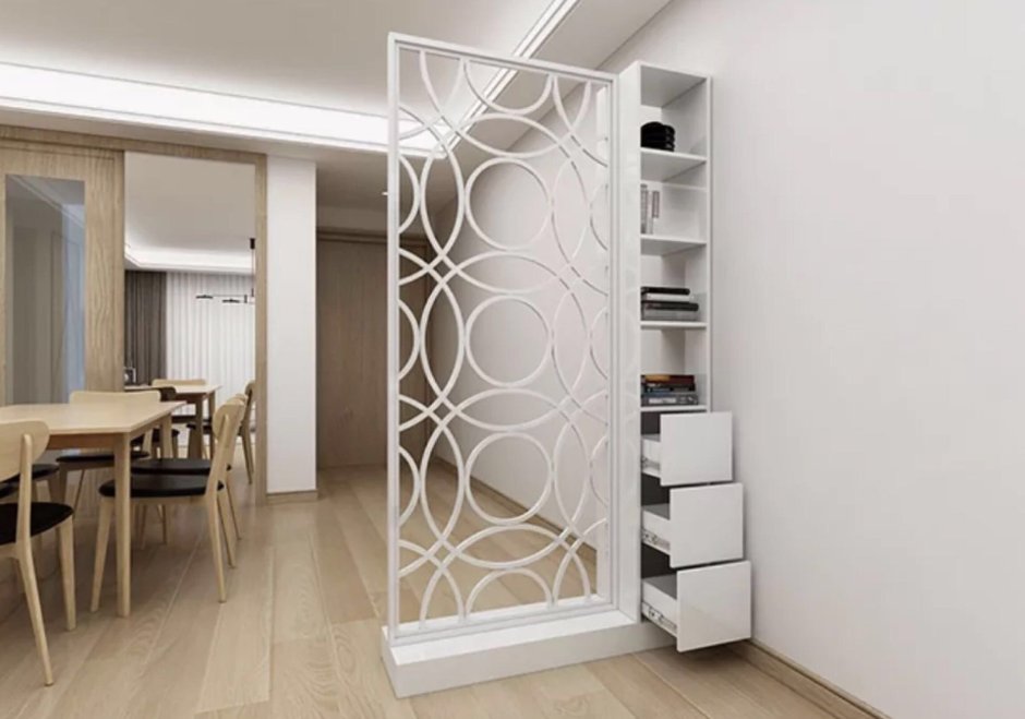 Реечная перегородка с поворотным механизмом Sofia 37