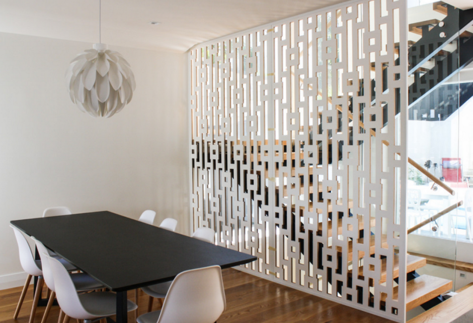 Перегородки в интерьере для зонирования
