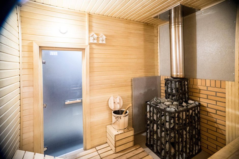 Печь банная "русская баня" с закрытой каменкой