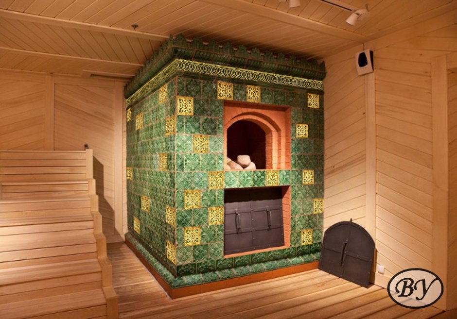 Камин металлический