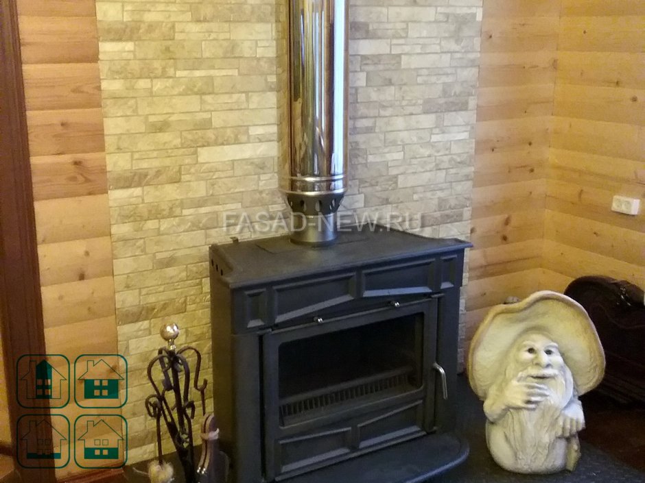 Мансарда экостиль вагонка