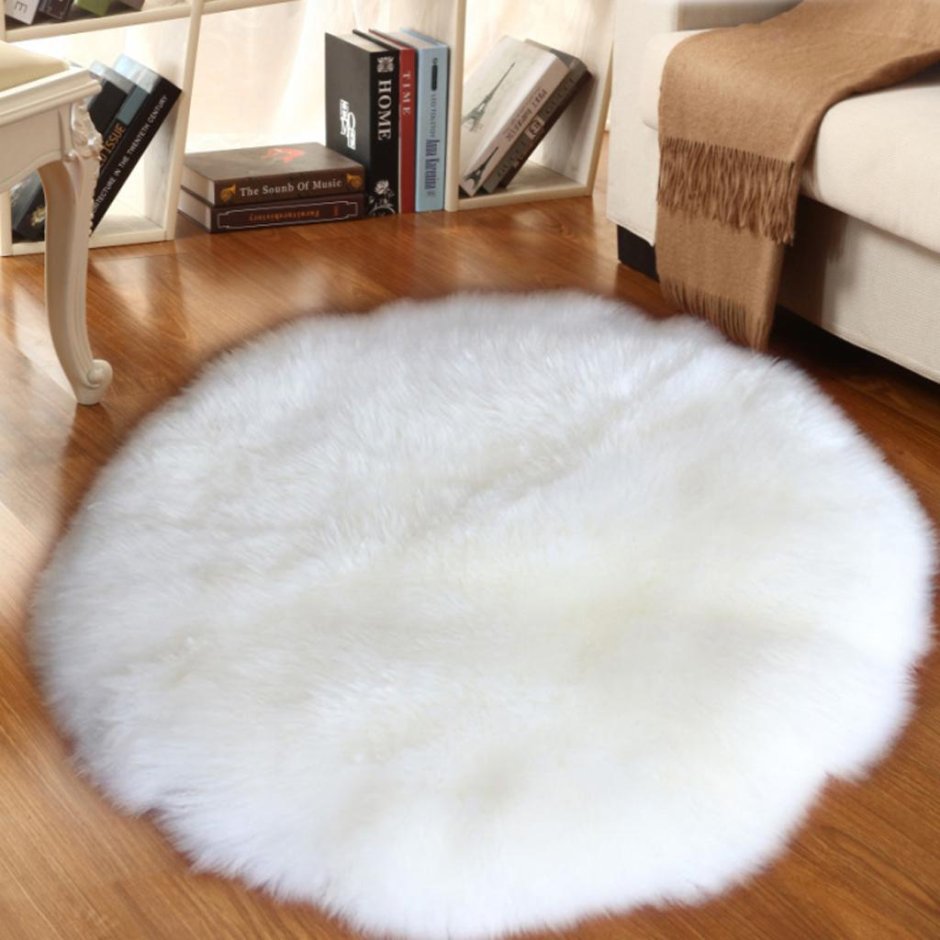Ковер Faux fur Carpet Beige 60*90 (0,54 м2)