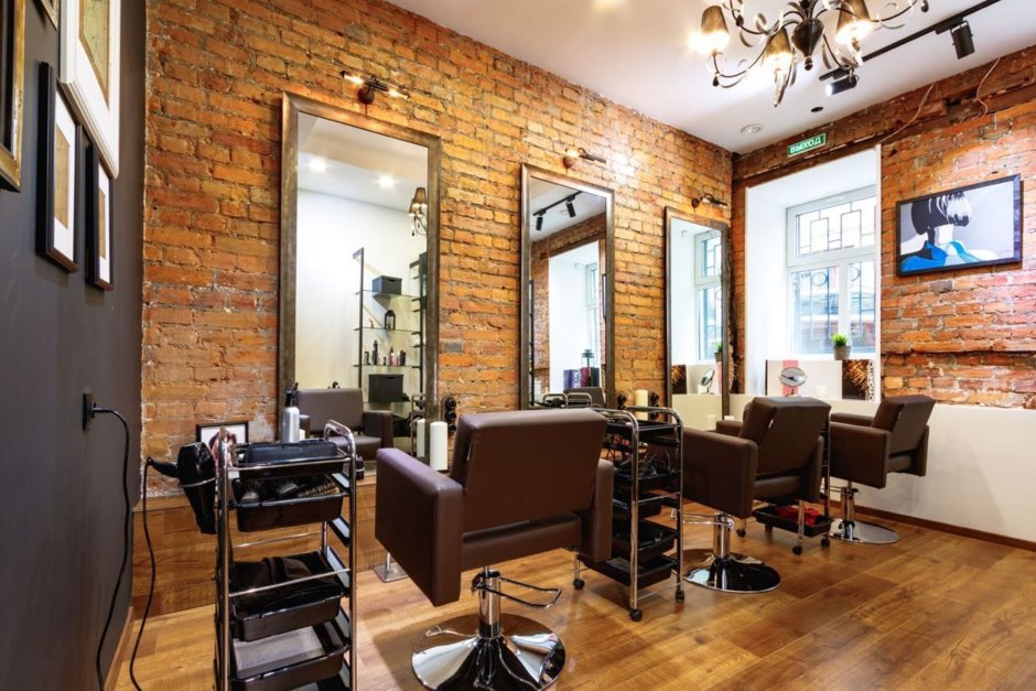 Стиль в интерьере в парикмахерской