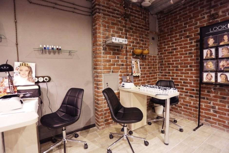 Парикмахерская барбер мебель лофт