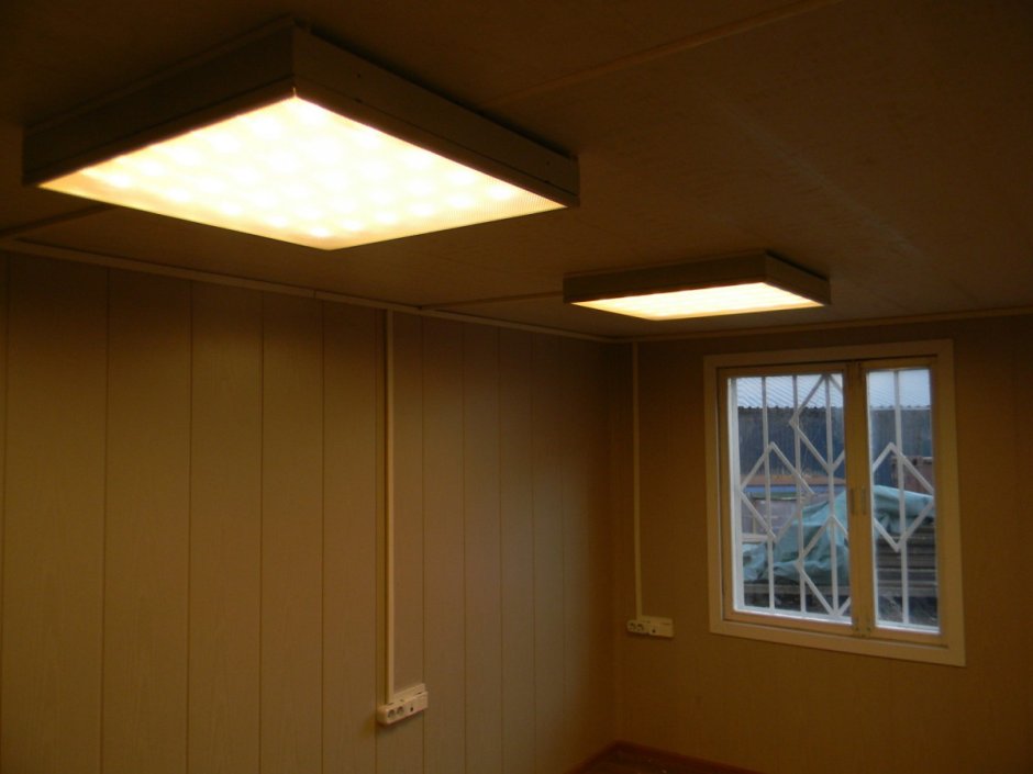 Светильники для вагонки