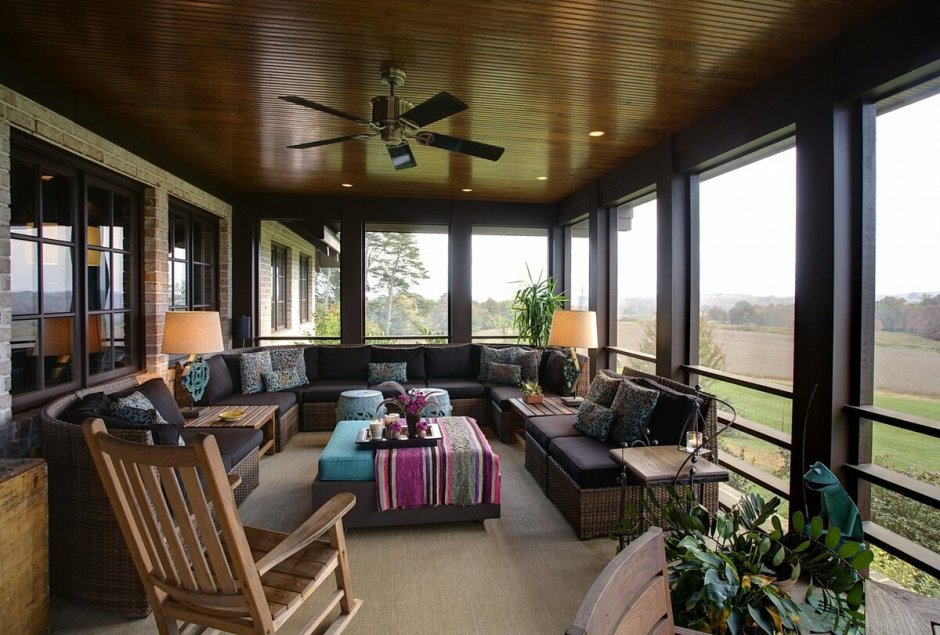 Крытая веранда