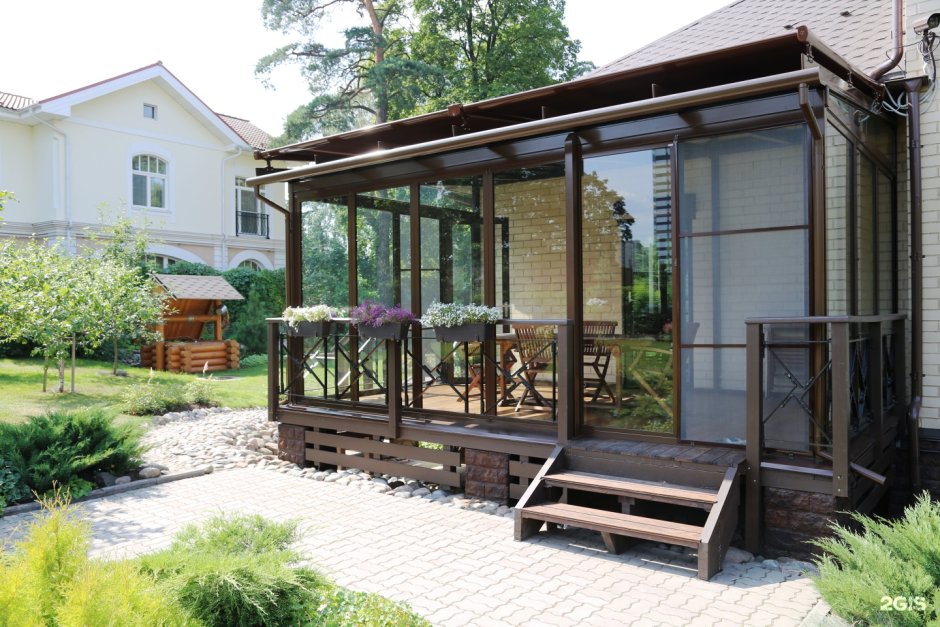 Терраса к дому проекты