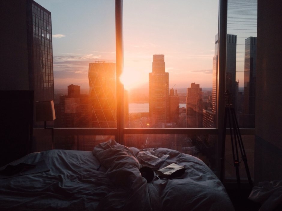 Окно с красивым видом