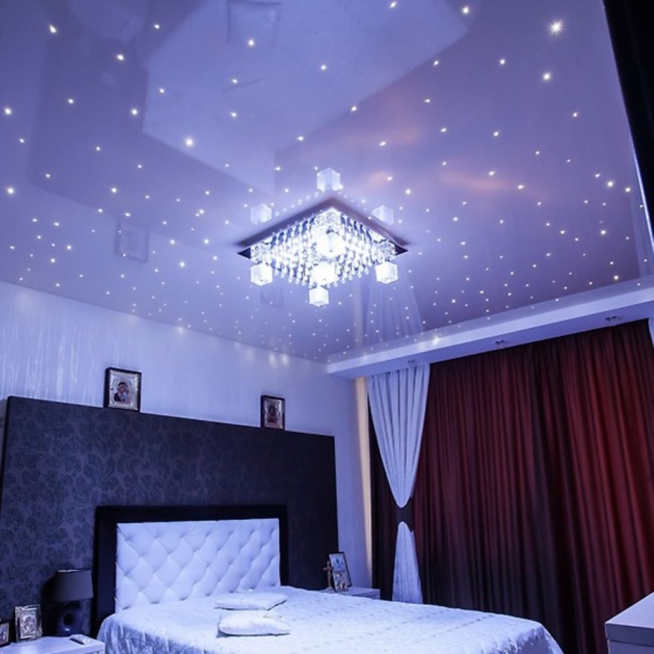 Натяжной потолок звездное небо