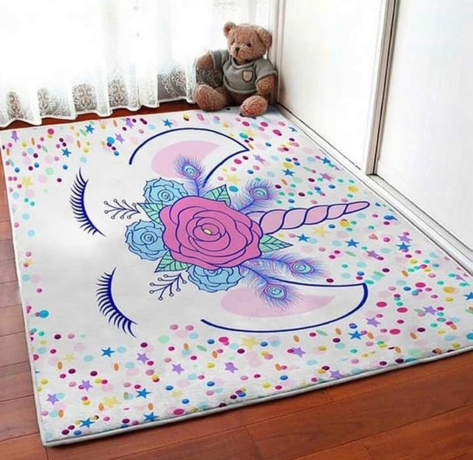 Коврик для детской девочки