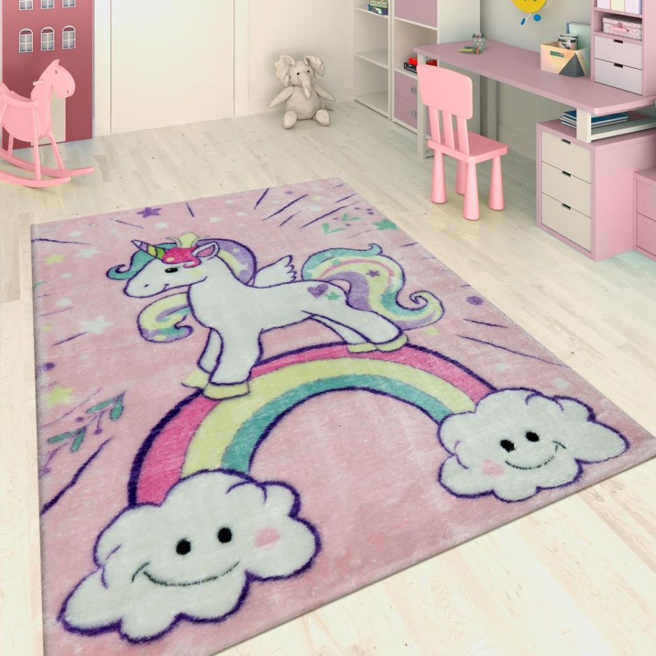 Мягкий ковер в детскую комнату