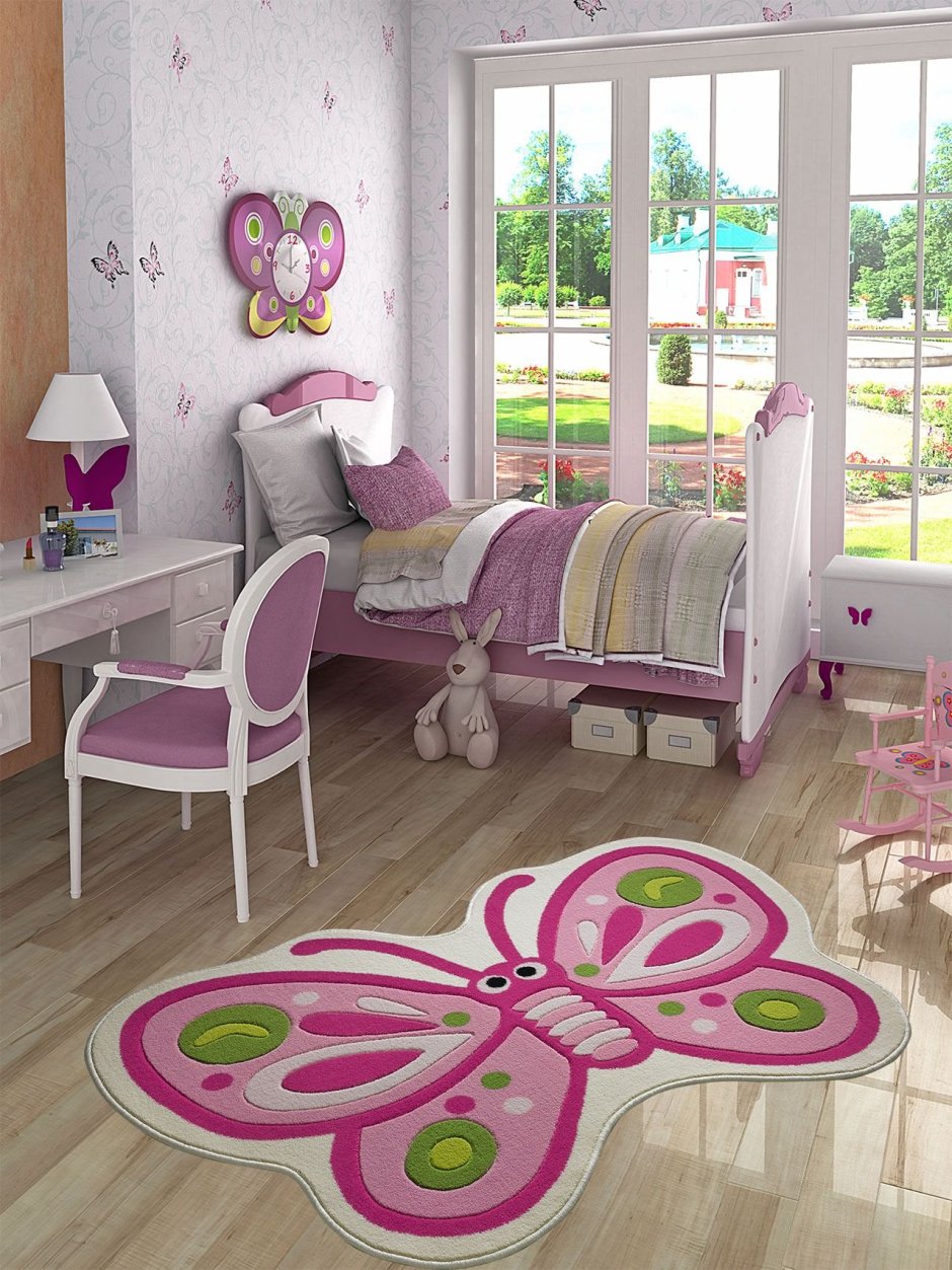 Ковёр в детскую комнату девочке
