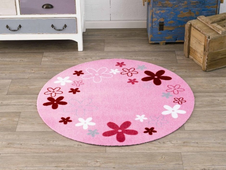 Круглый ковер для детской