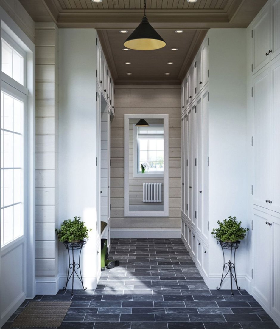 Прихожая в загородном доме