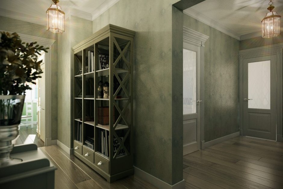 Интерьер прихожей в стиле Прованс