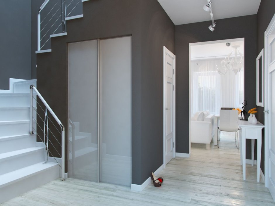 Прихожая в таунхаусе
