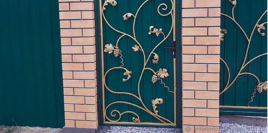 Ворота для частного дома