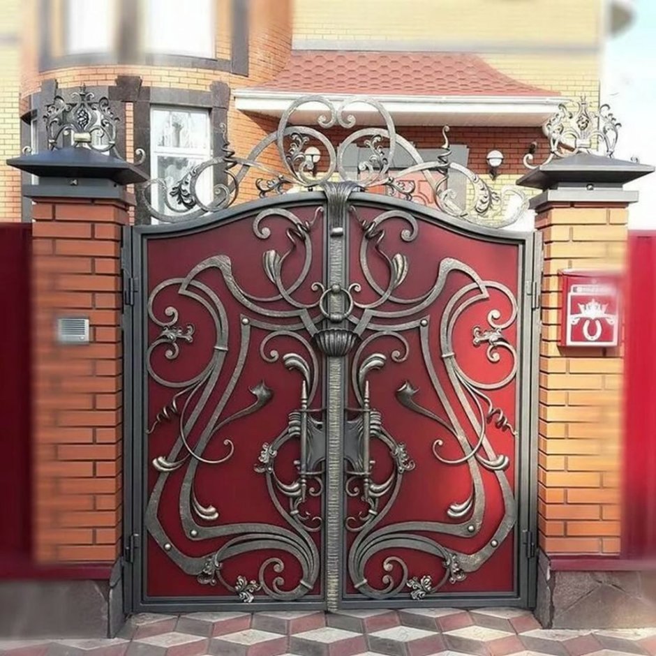 Сварные калитки на забор