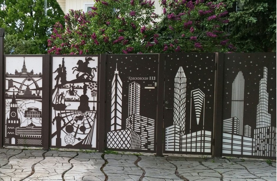 Интересные калитки