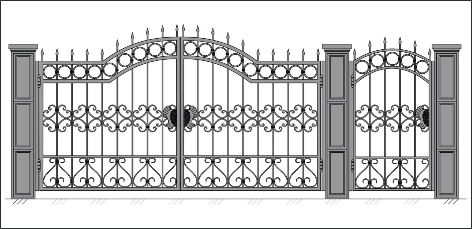 Калитка деревянная