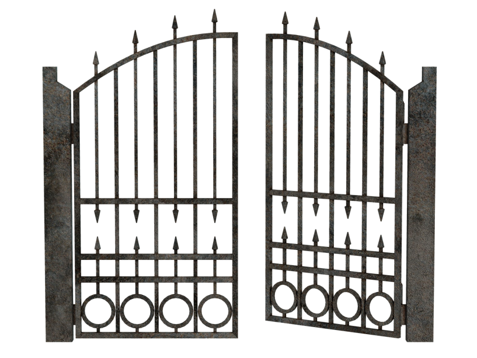 Откатные ворота лофт