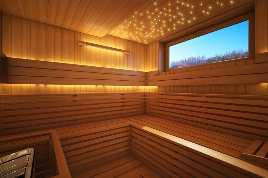 Комплект освещения для сауны "Звёздное небо" Sauna led Light с линзой