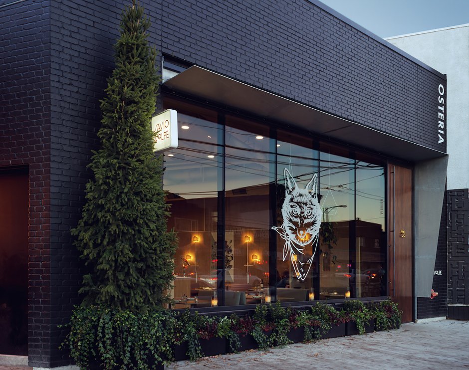 Фасады ресторанов в современном стиле