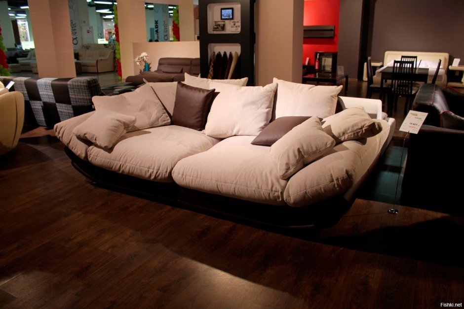 Модели диванов с подушками фото