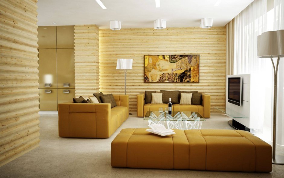 Отделка блокхаусом