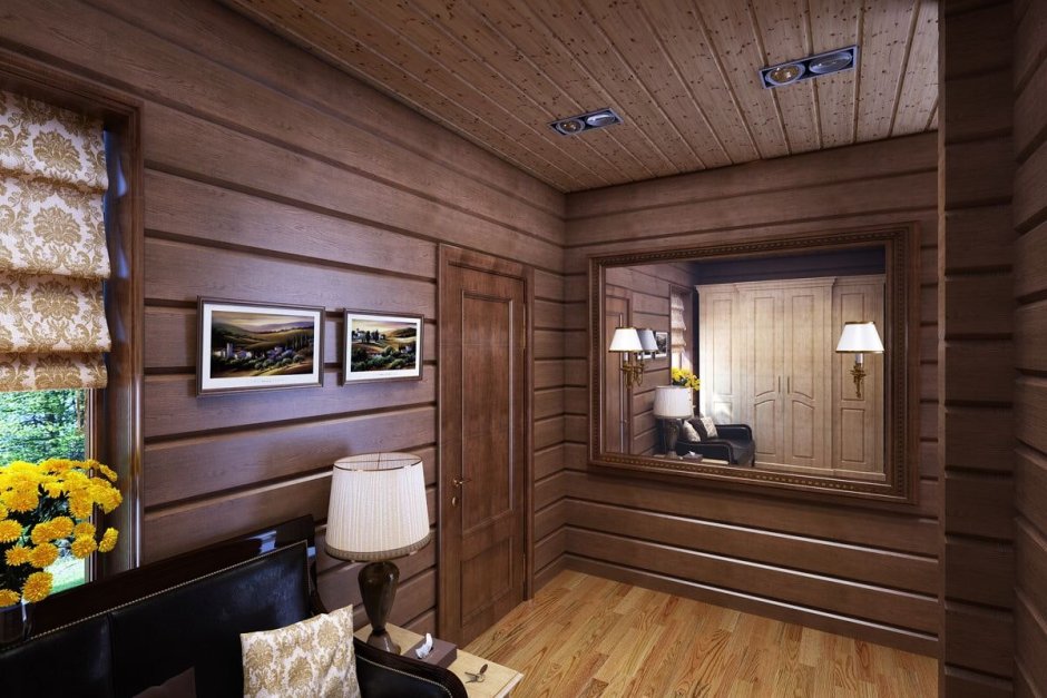 Внутренняя отделка деревянных домов