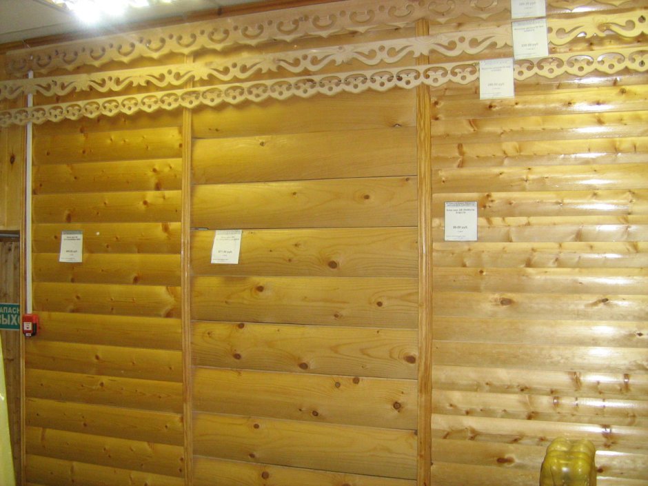 Блокхаус для внутренней отделки