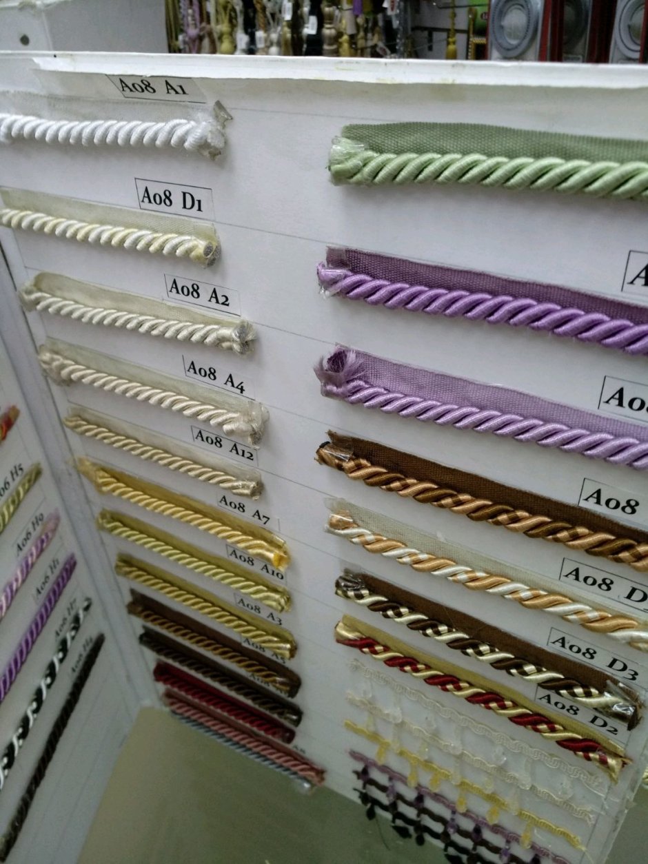 Декоративная веревка для натяжных потолков