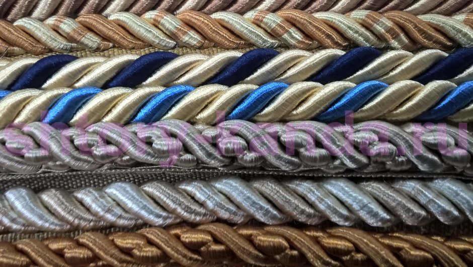 Декор люстры веревкой