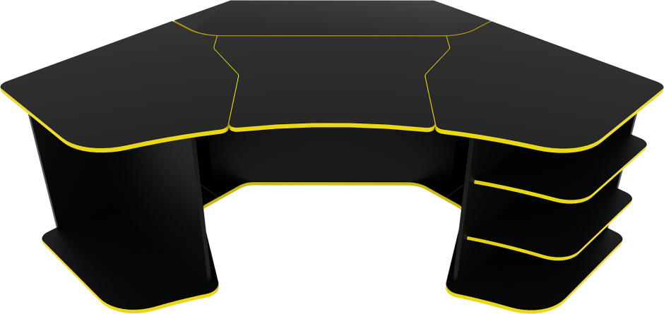 Длинный угловой стол