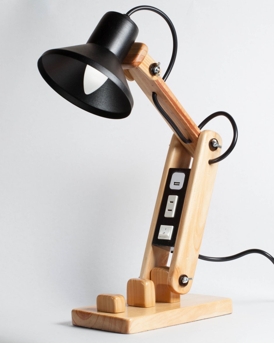 Самодельные светильники в мастерскую