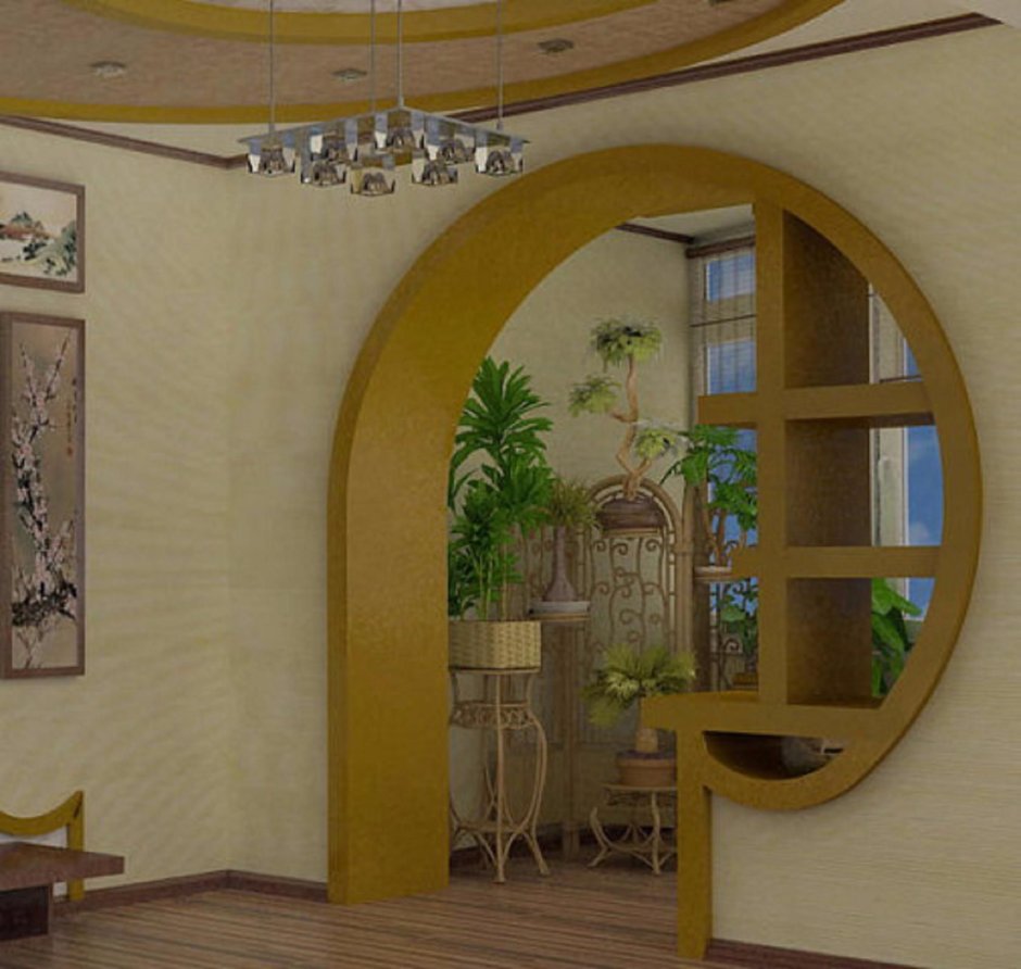 Межкомнатные перегородки арки