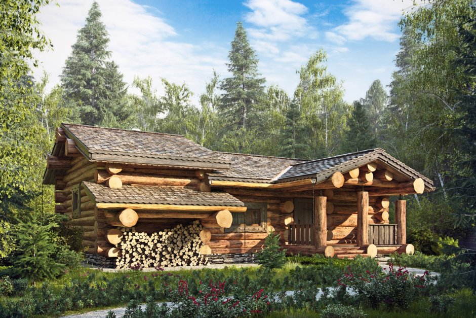 Деревянная баня