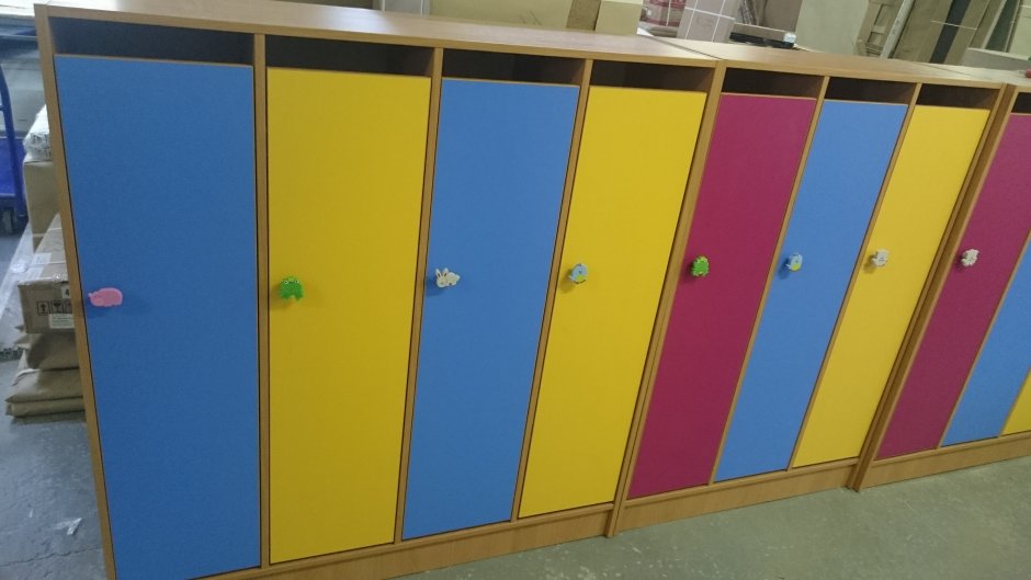 Шкафчики для детского сада