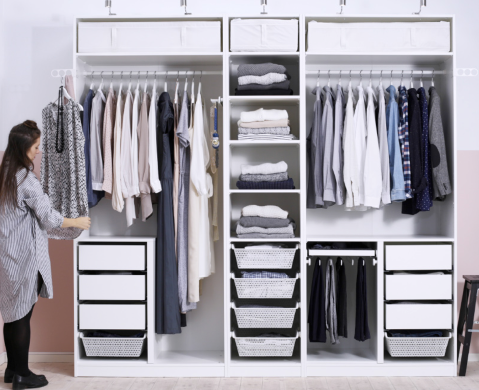 Правильное наполнение шкафа купе