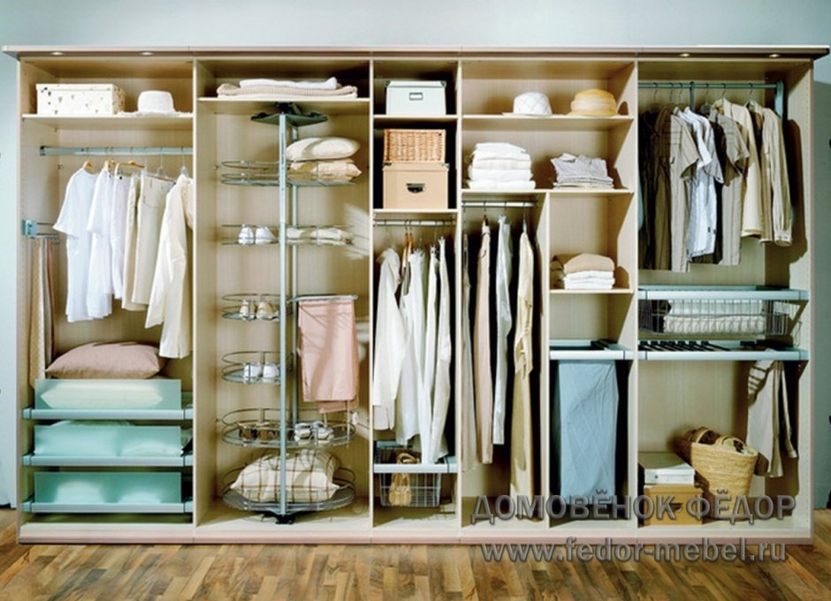 Икеа наполнение для гардеробной ПАКС