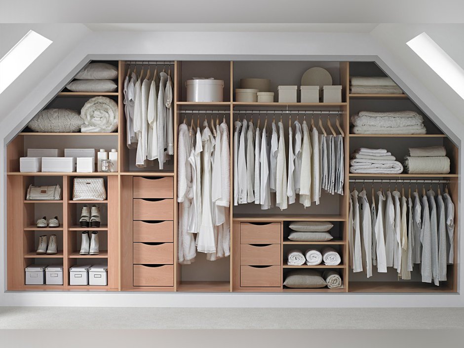 Наполнение шкафа в спальню