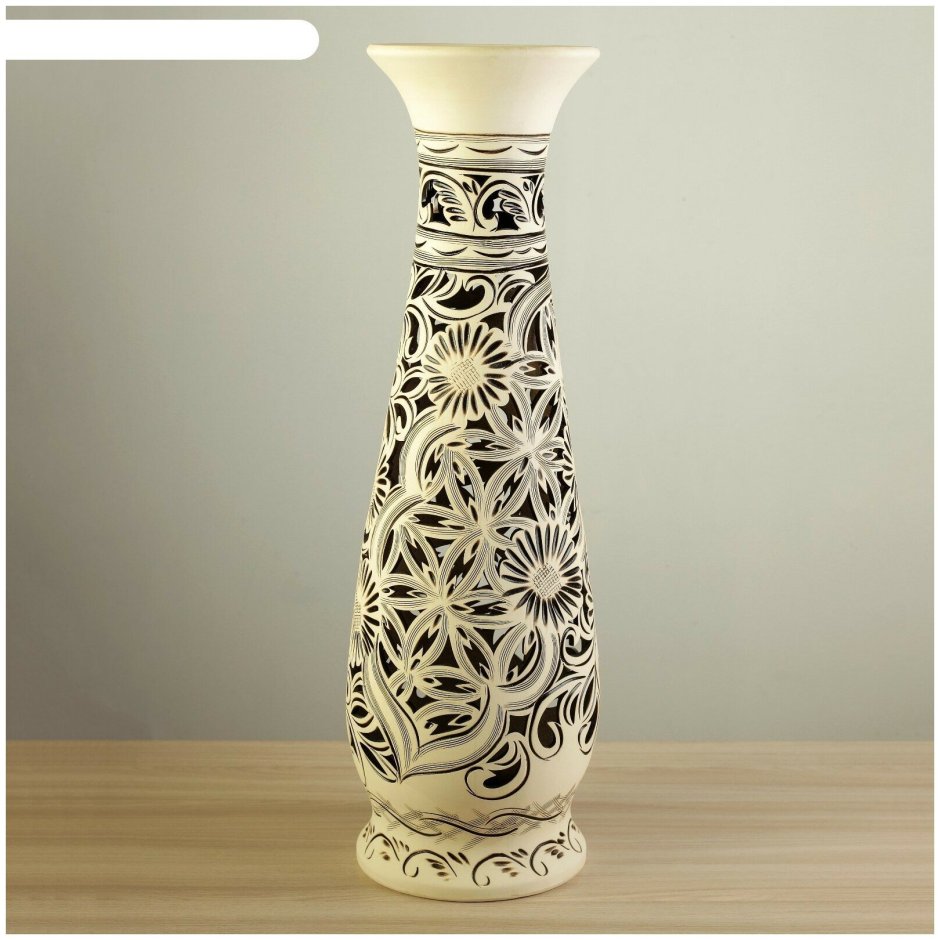 Ваза напольная Глория резка ЛН-120 70479