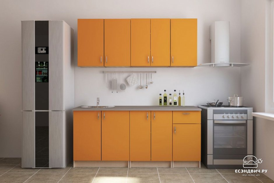 Кухня ФМ Витра оранж