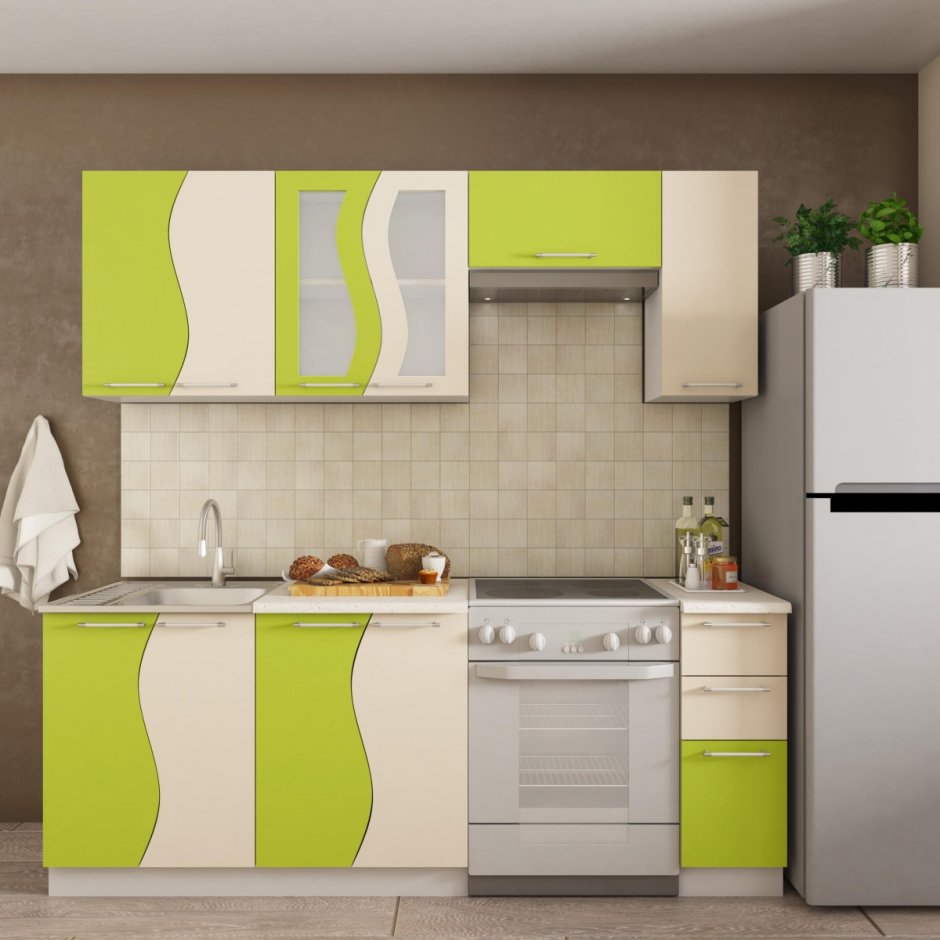 Кухонный гарнитур Легенда 24 волна