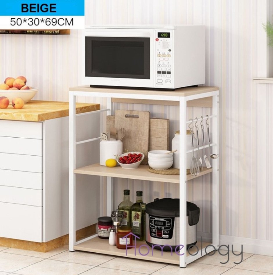 Тумба для микроволновки на кухню