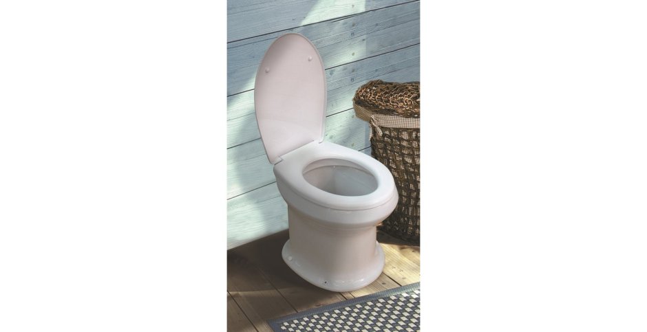 Унитаз "дачный" белый МС Керамин