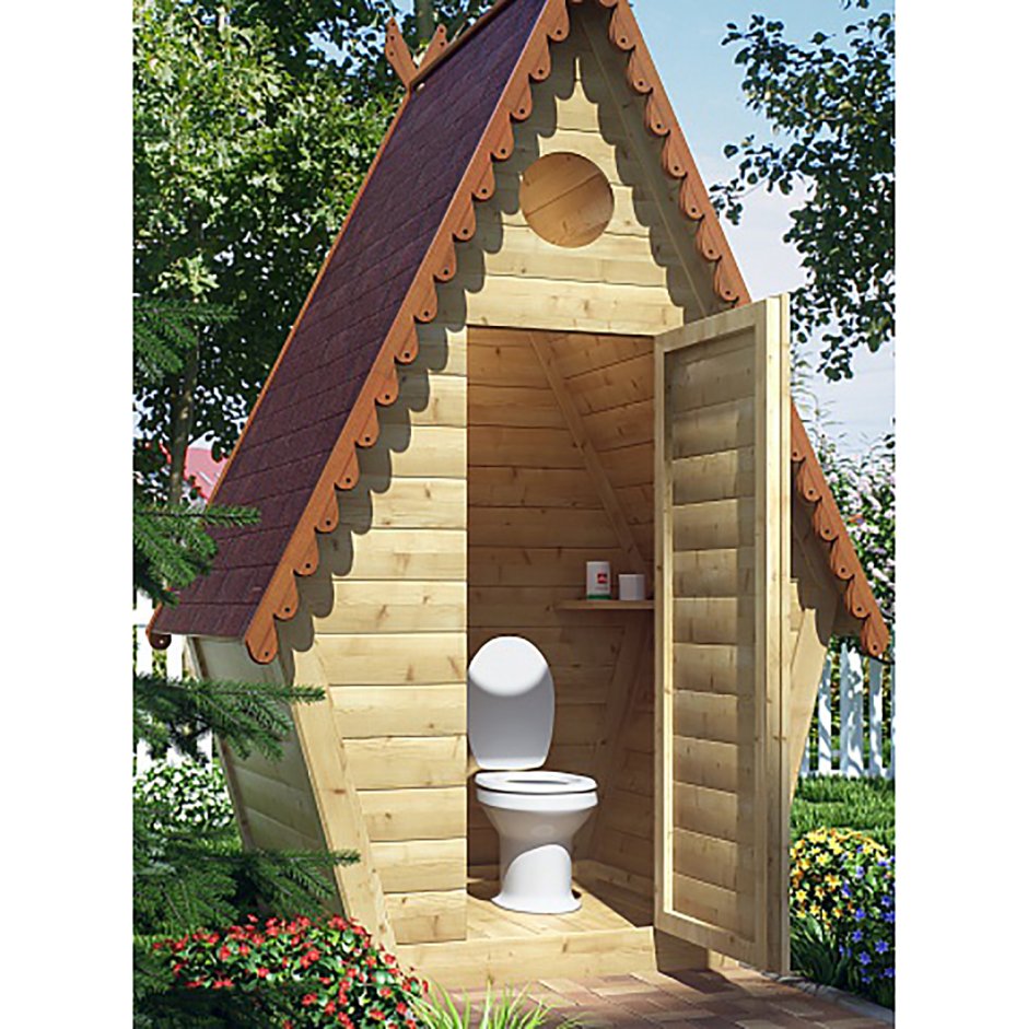 Дачный туалет Оскольская керамика