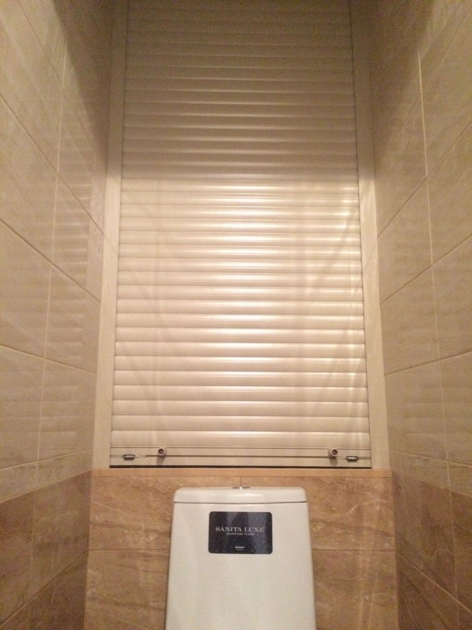 Алютех рольставни в туалет