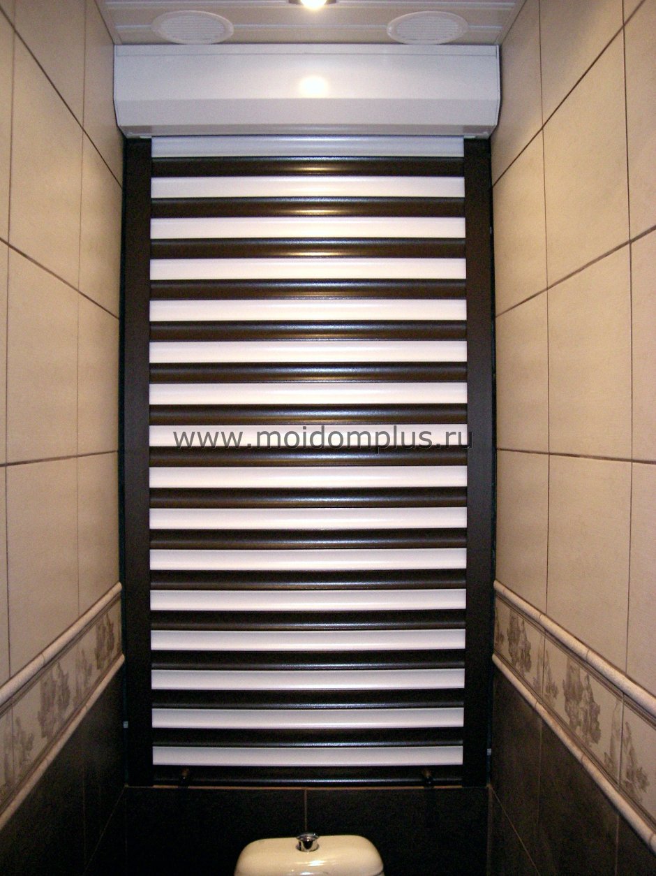 Рольставни в туалет